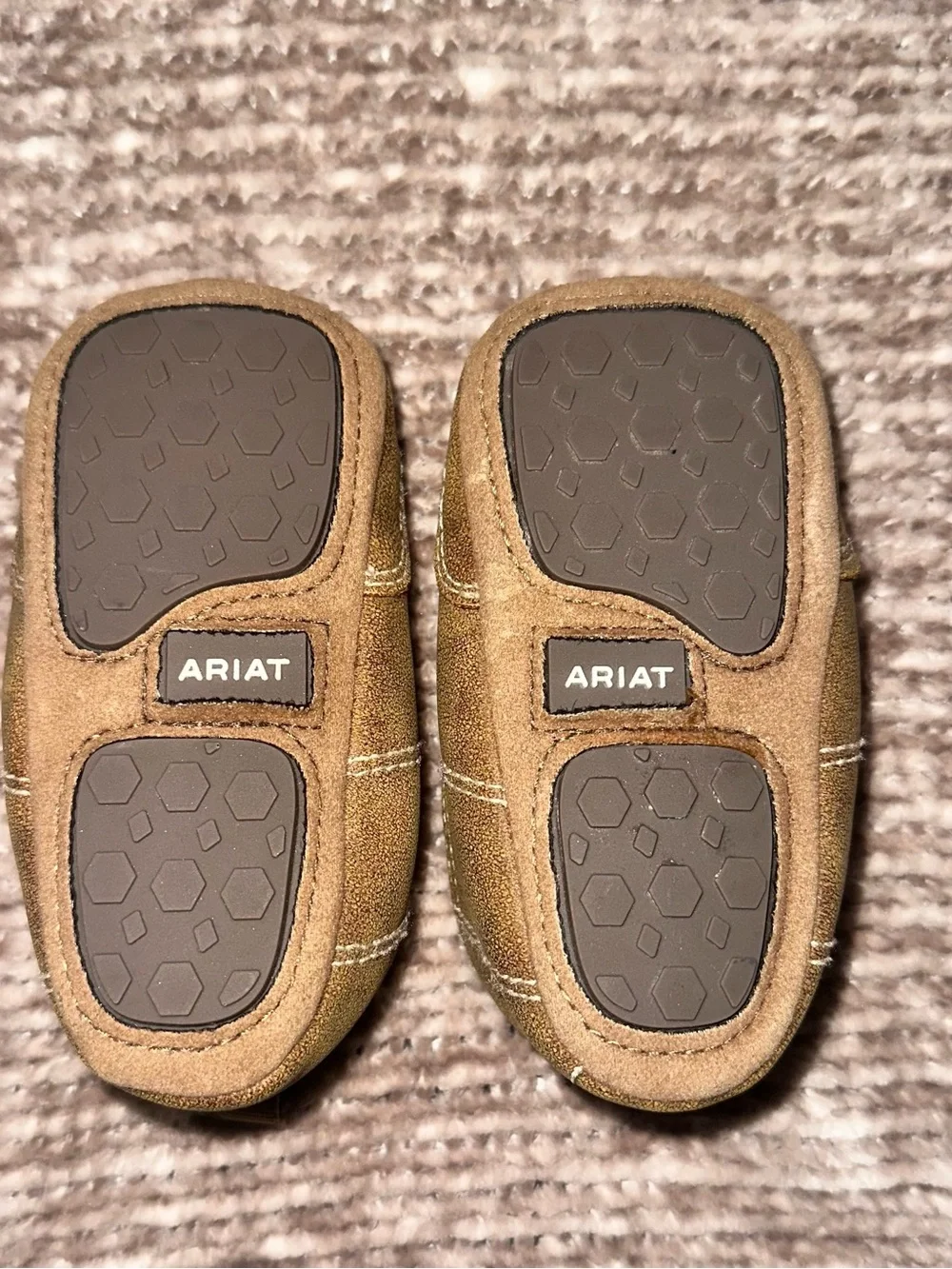 Ariat Kids Brown Slip-On Moccasins